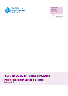 Start-Up Guide for Patient Participation Groups