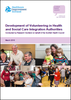 Development of Volunteering in Health and Social Care Integration Authorities