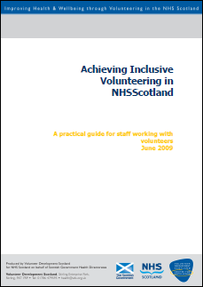 Achieving Inclusive Volunteering in NHSScotland